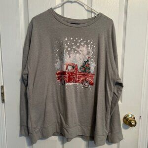 Ellen Tracy - Holiday Sweatshirt  - NEW no tags!